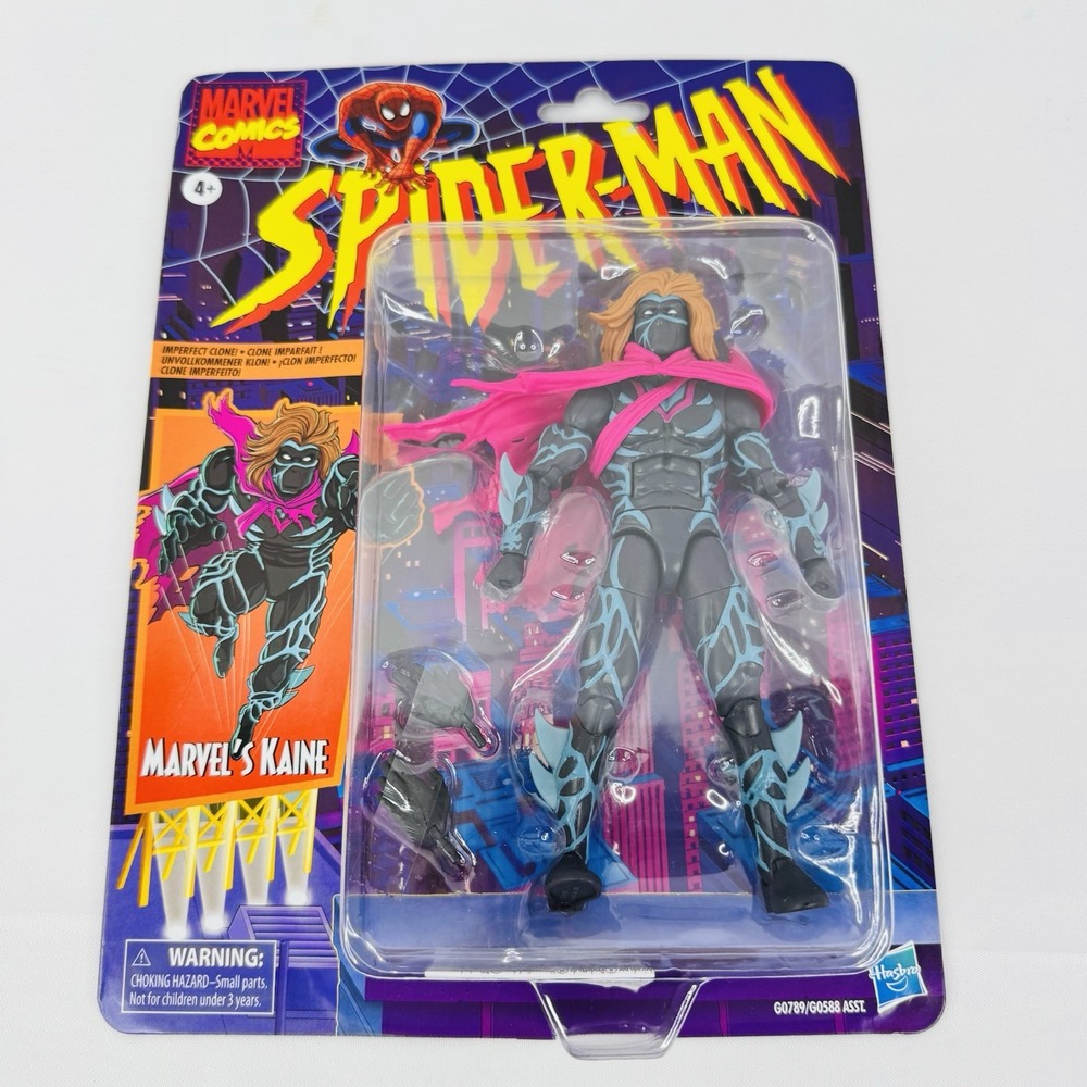 Spider-Man Marvel Legends Retro Collection Marvel's Kaine Action Figure Hasbro